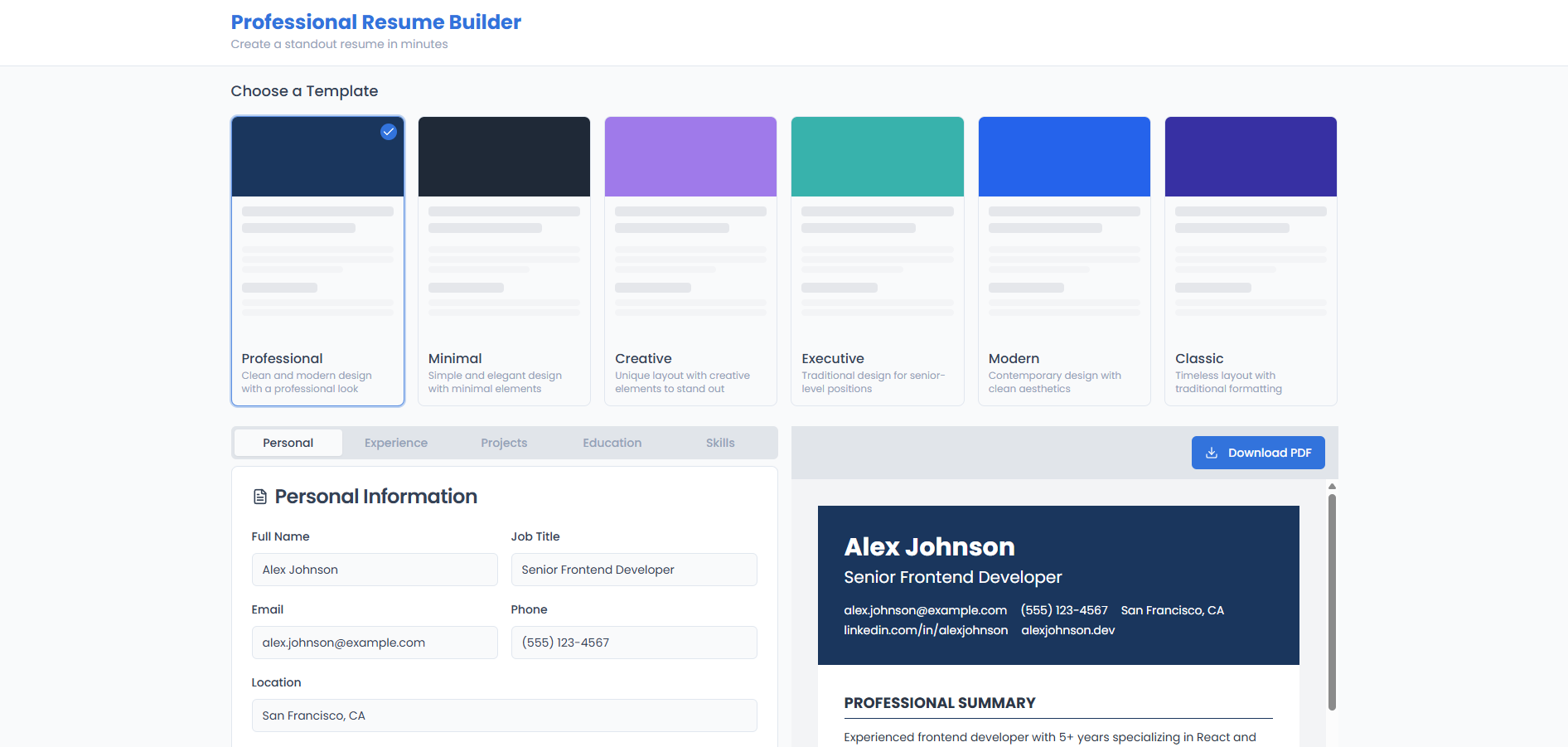 Custom Resume Master